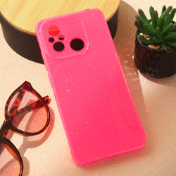 Futrola Sparkle Dust za Xiaomi Redmi 12C pink.