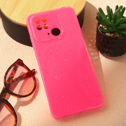 Futrola Sparkle Dust za Xiaomi Redmi 10C pink.