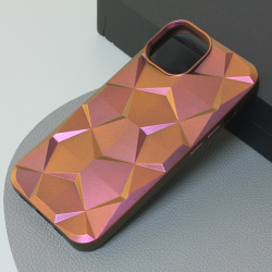 Futrola Shiny Diamond za iPhone 15 roze.