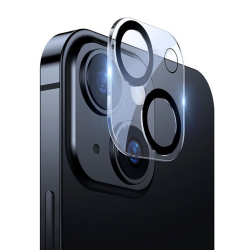 Zastita kamere 3D Full Cover za iPhone 15 Transparent.