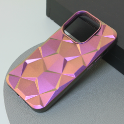 Futrola Shiny Diamond za iPhone 14 Pro ljubicasta.