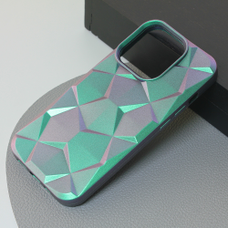 Futrola Shiny Diamond za iPhone 14 Pro zelena.