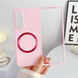 Futrola Magsafe Magnetic Shockproof za Samsung F946 Galaxy Z Fold 5 5G roze.