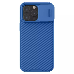Futrola Nillkin CamShield Pro za iPhone 15 Pro 6.1 plava.