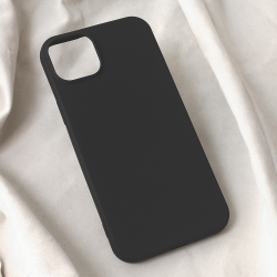 Futrola Teracell Soft Velvet za iPhone 15 Plus crna.