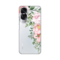 Silikonska futrola print Skin za Huawei Honor 90 Lite Gentle Rose Pattern.