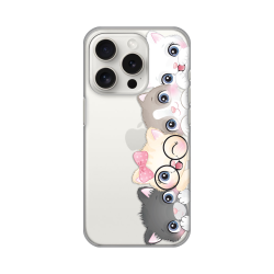 Silikonska futrola print Skin za iPhone 15 Pro 6.1 Cats.
