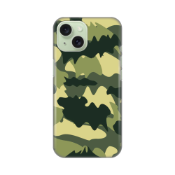 Silikonska futrola print Skin za iPhone 15 Army.