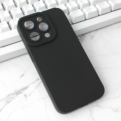 Futrola Silikon Pro Camera za iPhone 15 Pro 6.1 crna.