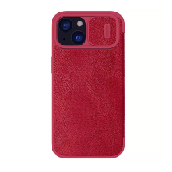 Futrola Nillkin Qin Pro za iPhone 15 6.1 crvena.