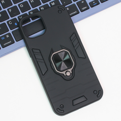 Futrola Cube Ring za iPhone 15 Plus 6.7 crna.
