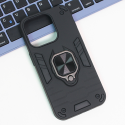 Futrola Cube Ring za iPhone 15 Pro 6.1 crna.