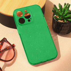 Futrola Sparkle Dust za iPhone 15 Pro 6.1 zelena.