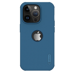 Futrola Nillkin Scrub Pro za iPhone 15 Pro 6.1 (sa otvorom za logo) plava.