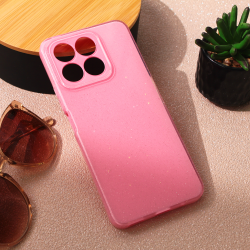 Futrola Sparkle Dust za Huawei Honor X8a roza.