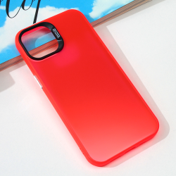 Futrola providna za iPhone 14/13 6.1 crvena.