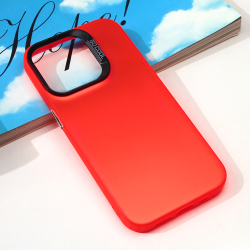 Futrola providna za iPhone 15 Pro 6.1 crvena.