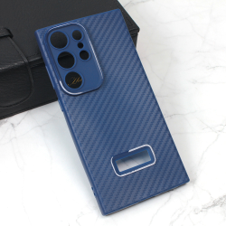 Futrola Carbon Stripe za Samsung S928B Galaxy S24 Ultra plava.