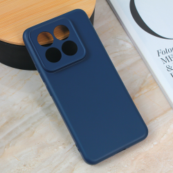 Futrola Teracell Giulietta za Xiaomi 14 Pro mat tamno plava.