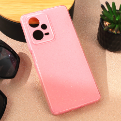 Futrola Sparkle Dust za Xiaomi Redmi Note 12 Pro Plus (EU) roze.