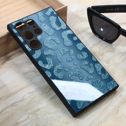 Futrola Shiny glass za Samsung S918B Galaxy S23 Ultra plava.