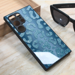 Futrola Shiny glass za Samsung S928B Galaxy S24 Ultra plava.