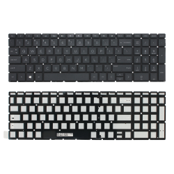Tastatura za laptop HP 15-db crna.