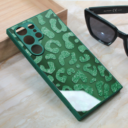 Futrola Shiny glass za Samsung S928B Galaxy S24 Ultra zelena.