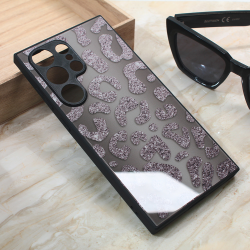 Futrola Shiny glass za Samsung S928B Galaxy S24 Ultra siva.