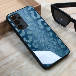 Futrola Shiny glass za Samsung A346 Galaxy A34 5G 5G plava.