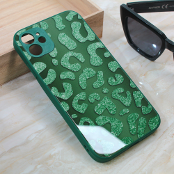 Futrola Shiny glass za iPhone 11 6.1 zelena.