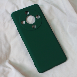 Futrola Teracell Soft Velvet za Huawei Honor Magic 6 lite tamno zelena.