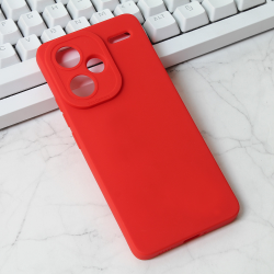 Futrola Silikon Pro Camera za Xiaomi Redmi Note 13 Pro Plus (EU) crvena.