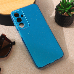 Futrola Sparkle Dust za Samsung A256 Galaxy A25 5G svetlo plava.