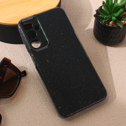 Futrola Sparkle Dust za Samsung A256 Galaxy A25 5G crna.