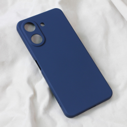 Futrola Teracell Soft Velvet za Xiaomi Redmi 13C tamno plava.