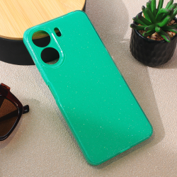 Futrola Sparkle Dust za Xiaomi Redmi 13C zelena.