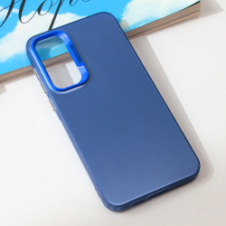 Futrola providna za Samsung A556 Galaxy A55 5G plava.