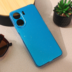 Futrola Sparkle Dust za Xiaomi Redmi 13C svetlo plava.