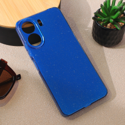 Futrola Sparkle Dust za Xiaomi Redmi 13C tamno plava.