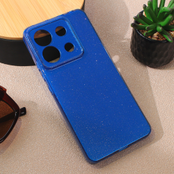 Futrola Sparkle Dust za Xiaomi Redmi Note 13 Pro 5G tamno plava.