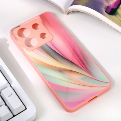 Futrola Abstract za Xiaomi Redmi Note 13 Pro 5G roza.