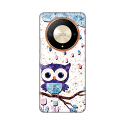 Silikonska futrola print Skin za Huawei Honor Magic 6 lite Owl.