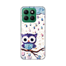 Silikonska futrola print Skin za Huawei Honor X8b Owl.