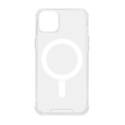 Futrola Crashproof Magnetic Connection za iPhone 13 (6.1) providna (MS).