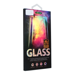 Staklena folija glass full glue 0.15mm za Samsung S908 Galaxy S22 Ultra 5G zakrivljena crni (fingerprint unlock).