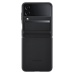 Samsung Futrola kozna na preklop za Samsung Galaxy Z Flip 4 crna (EF-VF721-LBE).