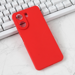 Futrola Silikon Pro Camera za Xiaomi Redmi 13C crvena.