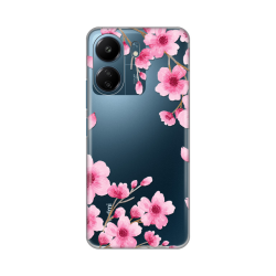 Silikonska futrola print Skin za Xiaomi Redmi 13C Rose Flowers.