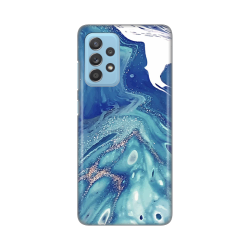 Silikonska futrola print za Samsung A525 Galaxy A52 4G/A526 Galaxy A52 5G/A528B Galaxy A52s 5G Blue Marble.